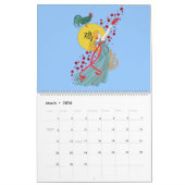 Calendrier Mural Femmes de Nouveau d'art (Mar 2026)