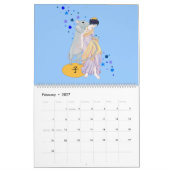 Calendrier Mural Femmes de Nouveau d'art (Feb 2027)