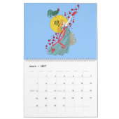 Calendrier Mural Femmes de Nouveau d'art (Mar 2027)