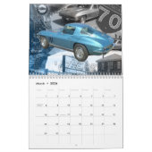 Calendrier Mural Fer américain (Mar 2026)