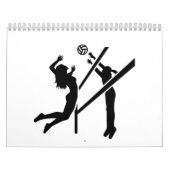 Calendrier Mural Filles de volleyball (Protection)