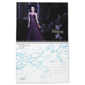Calendrier Mural Filles gothiques 2010 (Feb 2027)