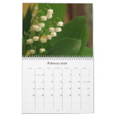 Calendrier Mural Fleurs 2009 (Feb 2026)
