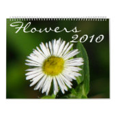 Calendrier Mural Fleurs 2010 (Protection)