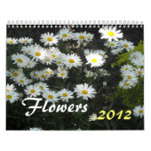 Calendrier Mural Fleurs 2012 (Protection)
