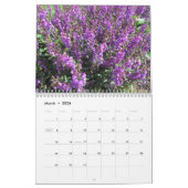 Calendrier Mural Fleurs 2014 (Mar 2026)