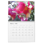 Calendrier Mural Fleurs en fleurs en 2014 (Feb 2026)