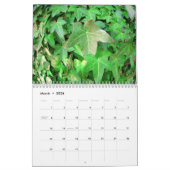 Calendrier Mural Fleurs et insectes (Mar 2026)