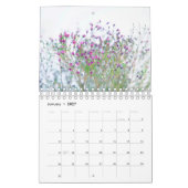 Calendrier Mural Fleurs magiques (Jan 2027)