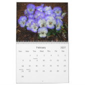 Calendrier Mural Fleurs Pour, Tous Les Mois Calendrier, 2008 (Feb 2027)