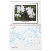 Calendrier Mural Fleurs tropicales 2009 (Mar 2027)