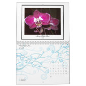 Calendrier Mural Fleurs tropicales 2009 (Feb 2027)