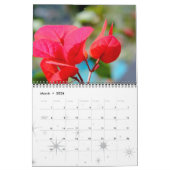 Calendrier Mural Fleurs, une année de couleur (Mar 2026)