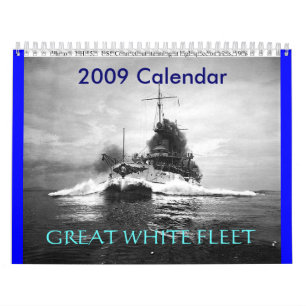 Calendrier Mural FLOTTE BLANCHE ussconnecticutspeed et GRANDE, Ca