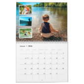 Calendrier Mural Fotokalender gestalten - Familienkalender 2024 (Jan 2026)