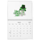 Calendrier Mural fou-tortue-bande-comique (Mar 2027)