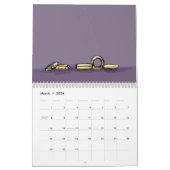 Calendrier Mural fourcalling-oiseaux, mars 2011-février 2012 (Mar 2026)