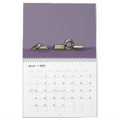 Calendrier Mural fourcalling-oiseaux, mars 2011-février 2012 (Mar 2027)