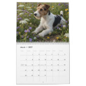 Calendrier mural Fox Terrier 2027 (Mar 2027)
