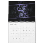 Calendrier Mural Fractales pour 2015 v1 (Mar 2027)