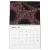 Calendrier Mural Fractales pour 2015 v1 (Feb 2027)