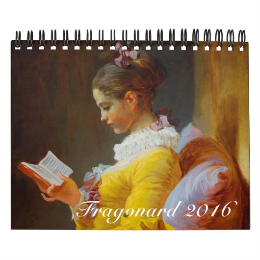 Calendrier Mural Fragonard petit 2016 (Protection)