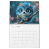 Calendrier mural FuzzlesByDebba (Feb 2027)