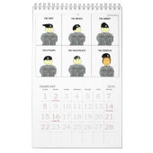 CALENDRIER MURAL GARDE FORESTIÈRE DE POWER POINT (Feb 2026)