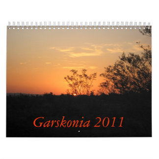Calendrier Mural Garskonia 2011