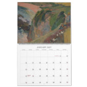 Calendrier Mural Gauguin 2016 énorme (Jan 2027)