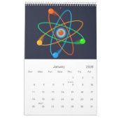 Calendrier Mural Geek scientifique (Jan 2026)