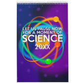 Calendrier Mural Geek scientifique (Protection)