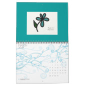 Calendrier Mural Gemmes de fleur (Mar 2027)