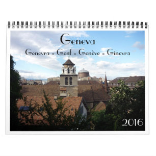 Calendrier Mural Genève 2016