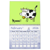 Calendrier mural génial de la ferme des enfants (Feb 2026)