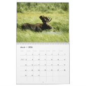 Calendrier mural gentil de supports (Mar 2026)