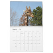 Calendrier Mural Girafe 2010 (Feb 2027)