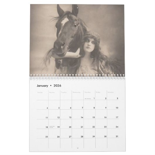 Calendrier Mural Gitans (Jan 2026)