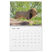 Calendrier Mural Go Wild II - Wild Animal Calendar Edition 2 (Mar 2027)