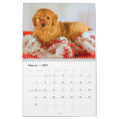 Calendrier Mural Goldendoodles (Feb 2027)
