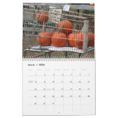 Calendrier Mural Gourds Et Photographie Citrouille (Mar 2026)