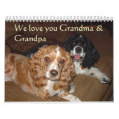 Calendrier Mural Gracie et Riley (Protection)