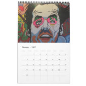 Calendrier Mural graffiti de rue (Feb 2027)