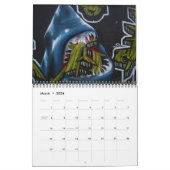 Calendrier Mural Graffiti Street Art Calendar 20xx (Mar 2026)