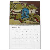 Calendrier Mural Graffiti Street Art Calendar 20xx (Feb 2026)