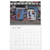 Calendrier Mural Graffitis À Donaukanal Vienne Autriche 2023 (Jan 2026)