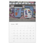 Calendrier Mural Graffitis À Vienne Autriche 2023 (Jan 2027)