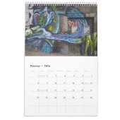 Calendrier Mural Graffitis À Vienne Autriche 2023 (Feb 2026)
