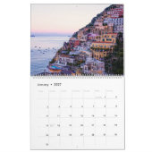 Calendrier mural grand format d'Amalfi, Positano (Jan 2027)