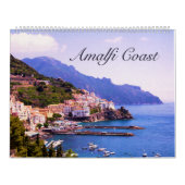 Calendrier mural grand format d'Amalfi, Positano (Protection)